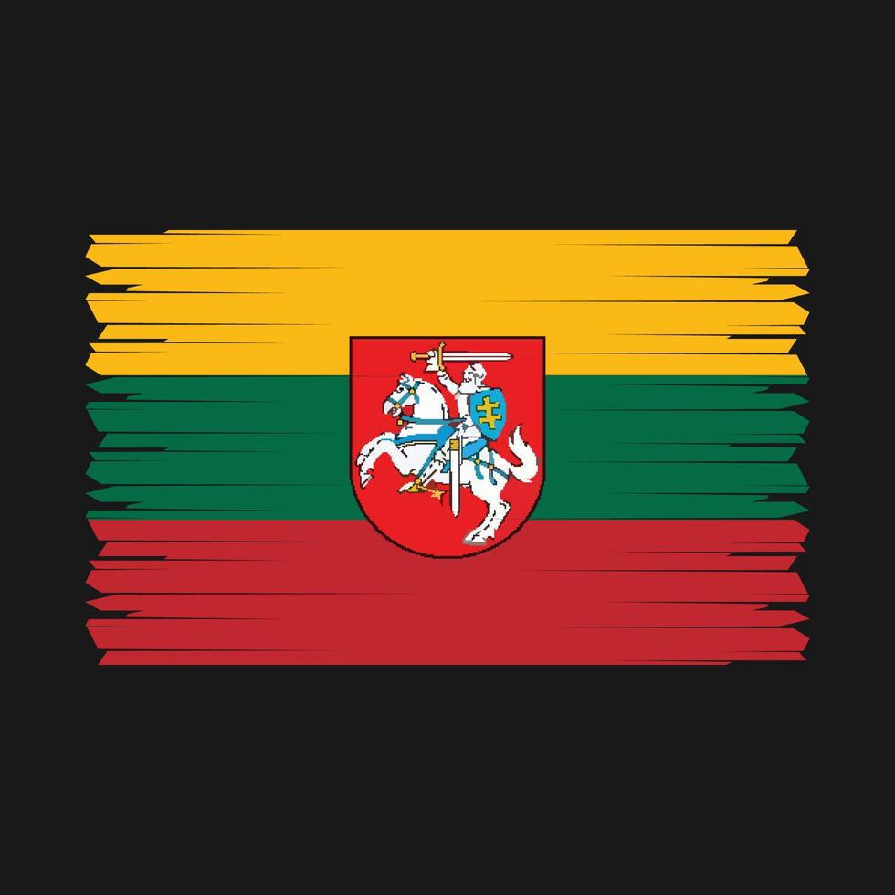 Lithuania Flag Vector
