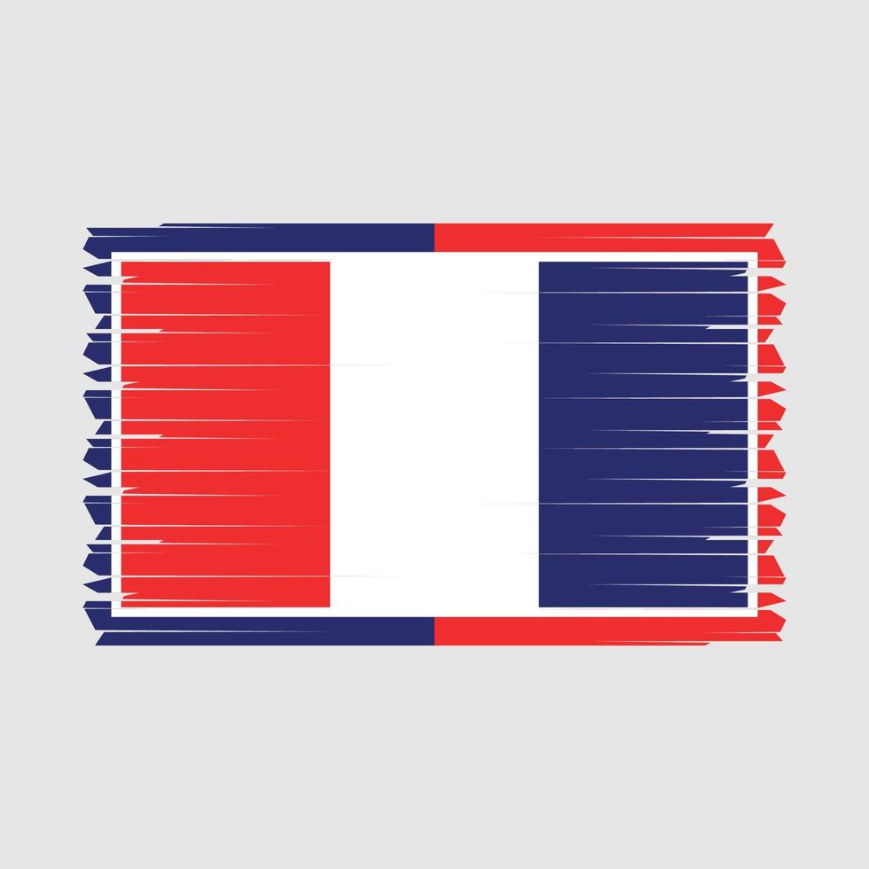 France Flag Vector