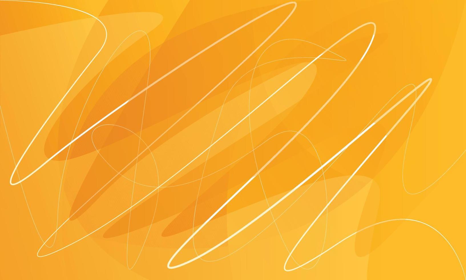 Minimal Orange Gradient with Scrible Lines Banner Background vector