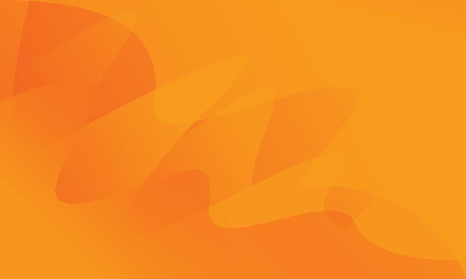 Fluid Wave Orange Gradient Background vector