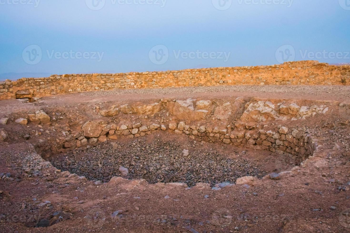 Fire temple on hilltop built by zoroastrians old ancient civilization