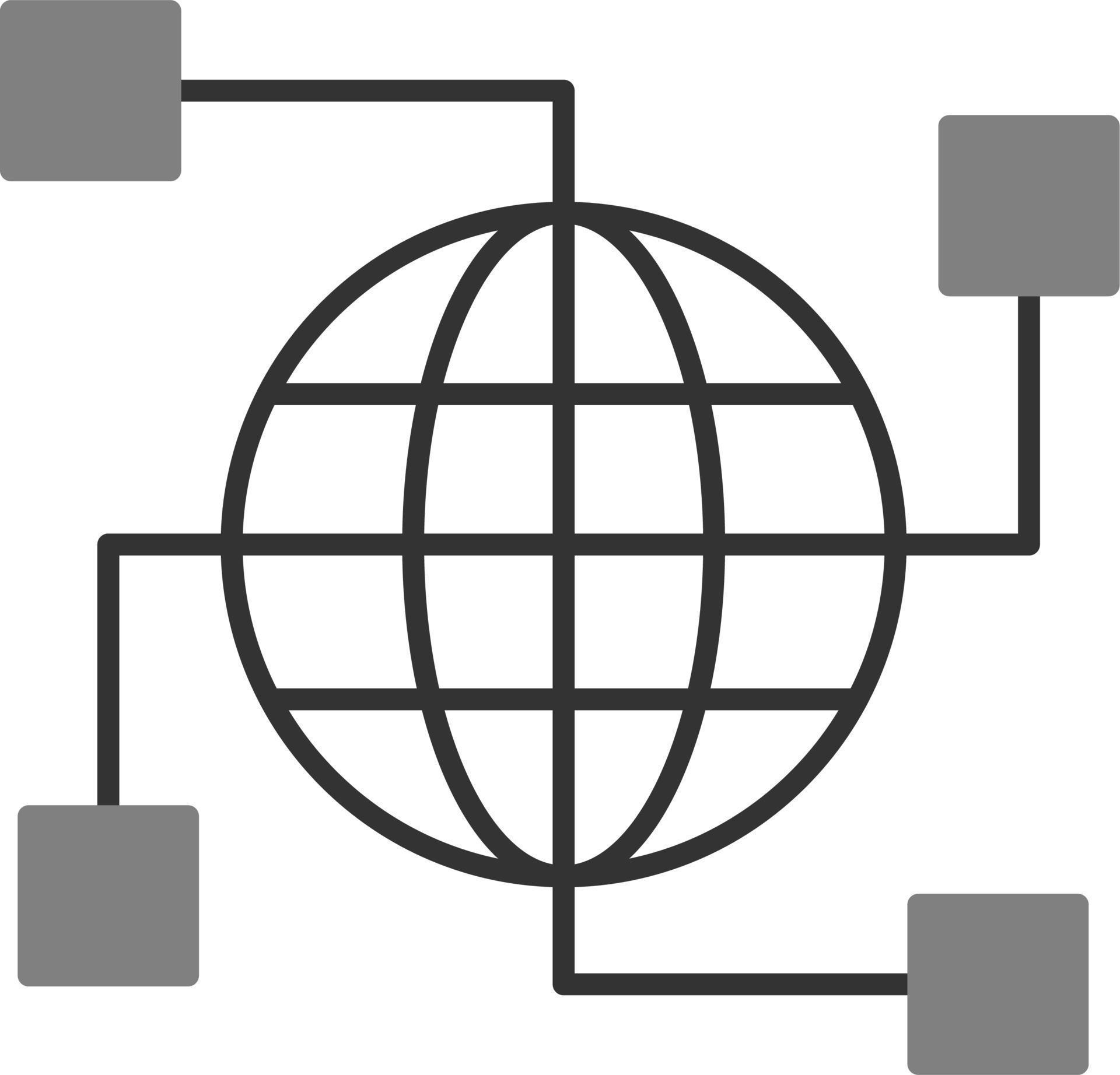 Network vector icon 21685604 Vector Art at Vecteezy