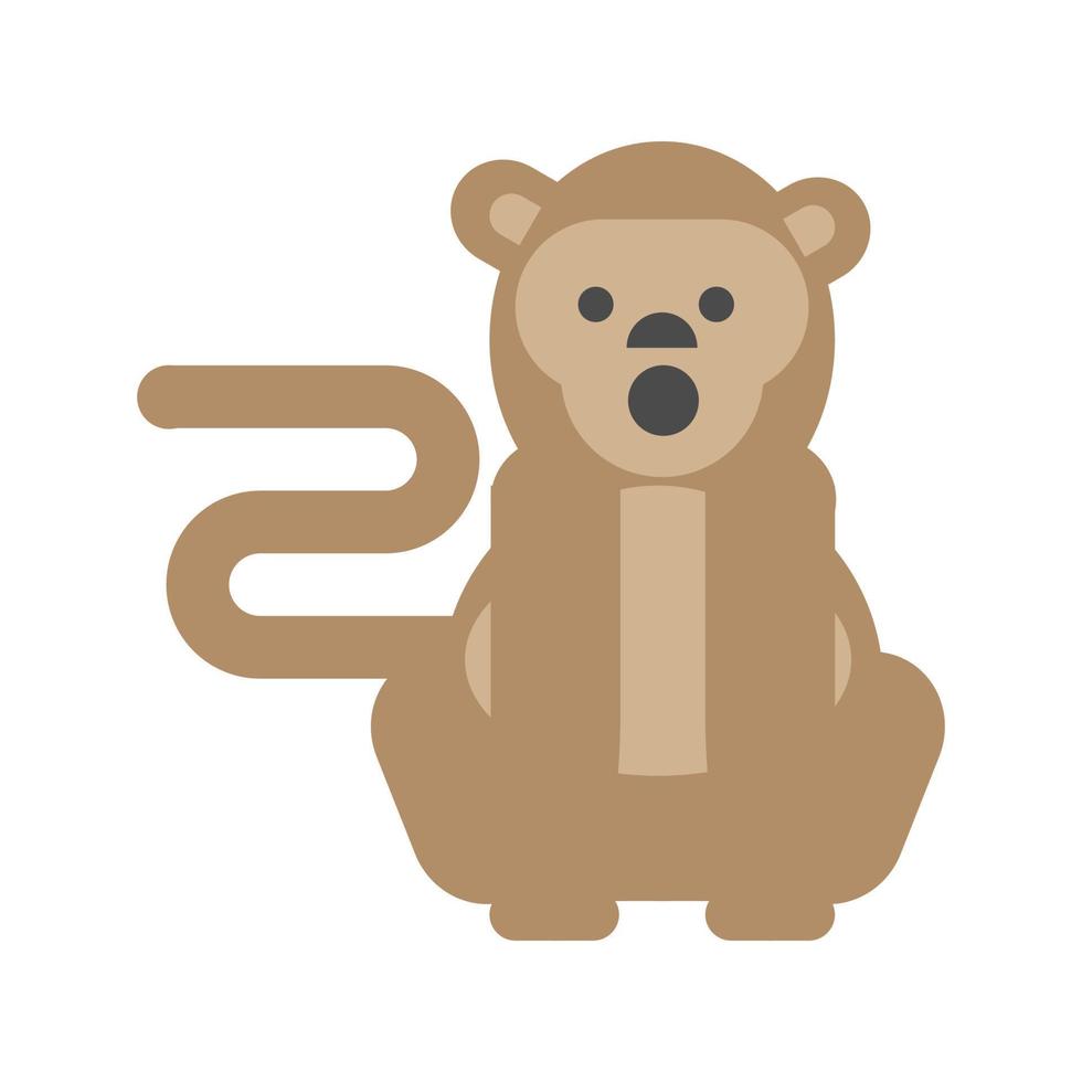 Monkey vector icon