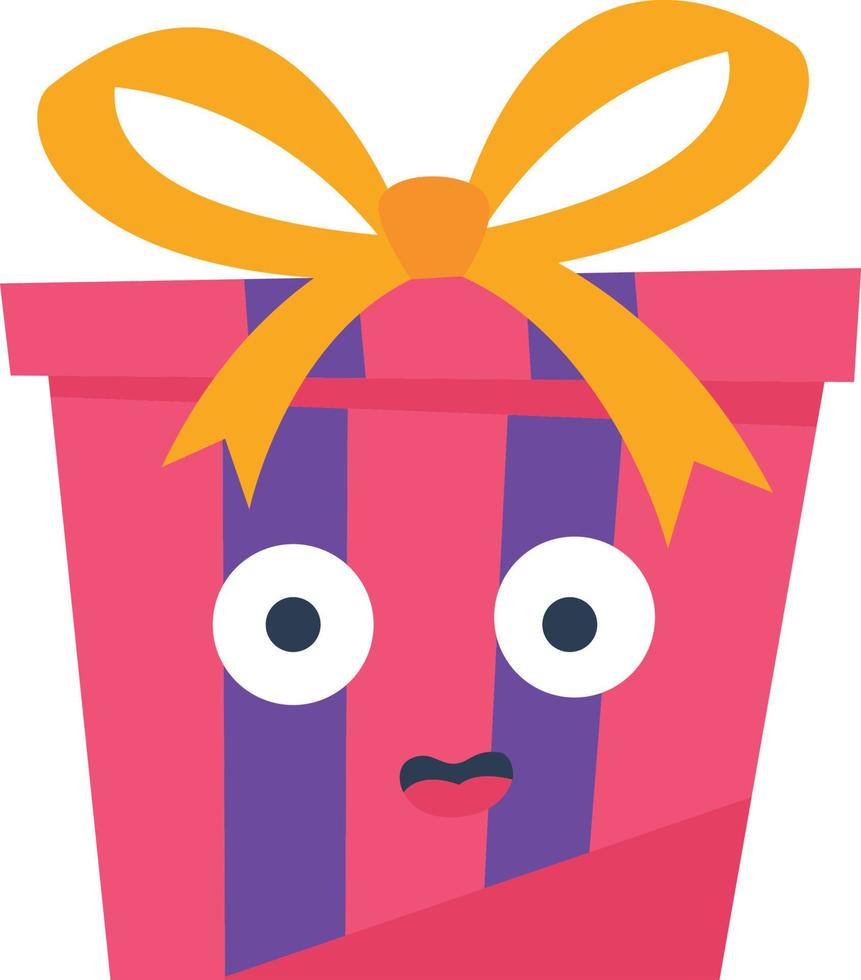 ilustración de regalo de cumpleaños vector