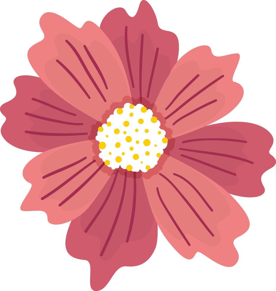 Simple Flower Illustration vector