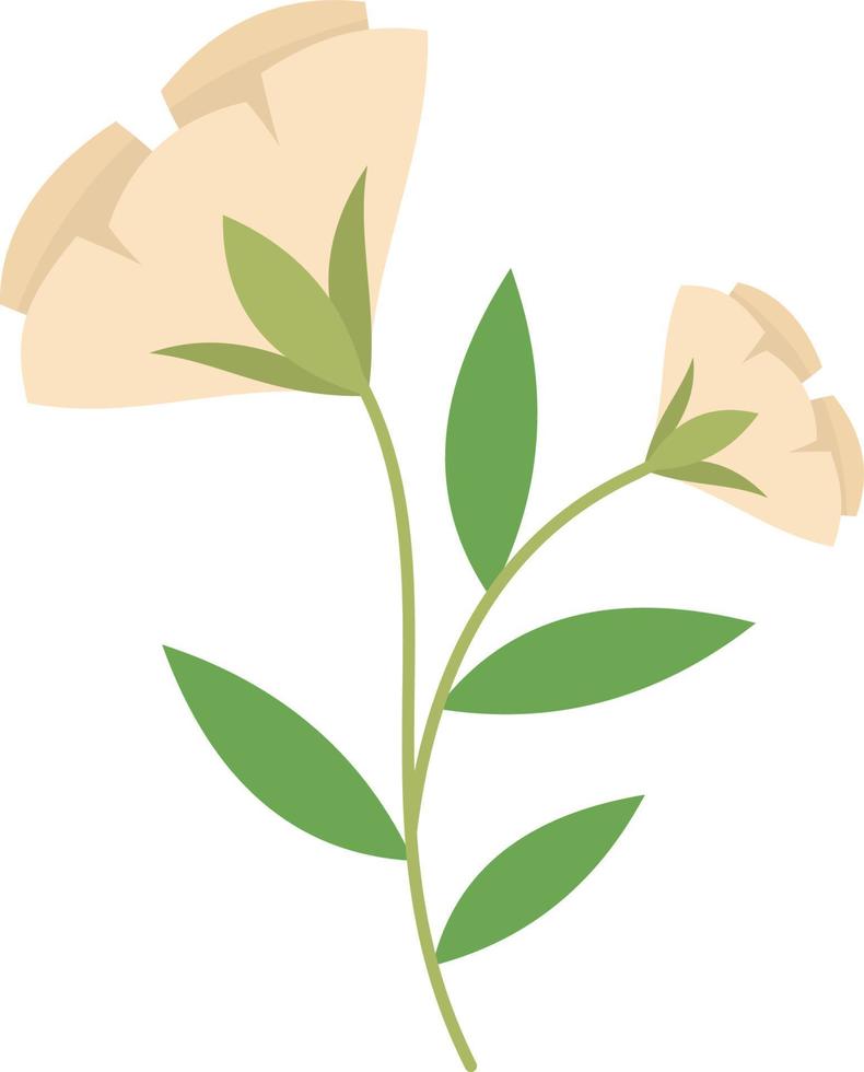 Simple Flower Illustration vector