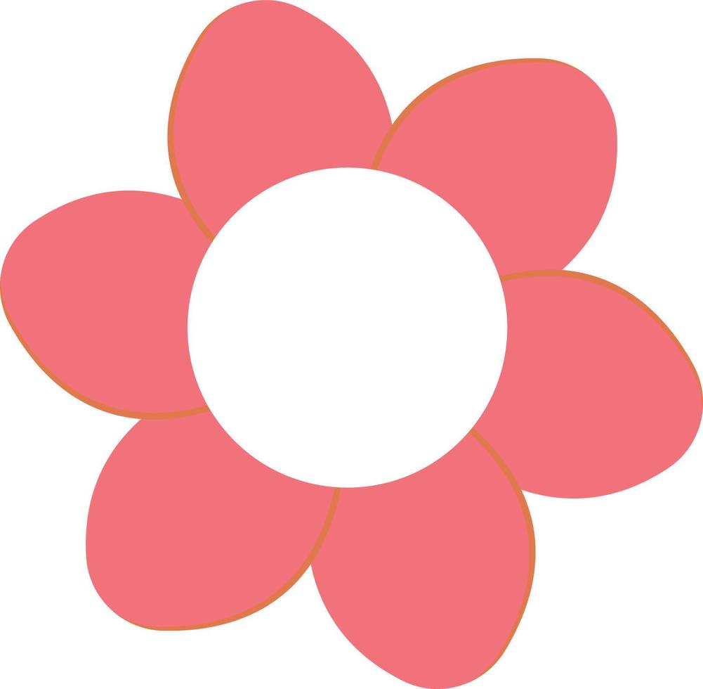 Simple Flower Illustration vector
