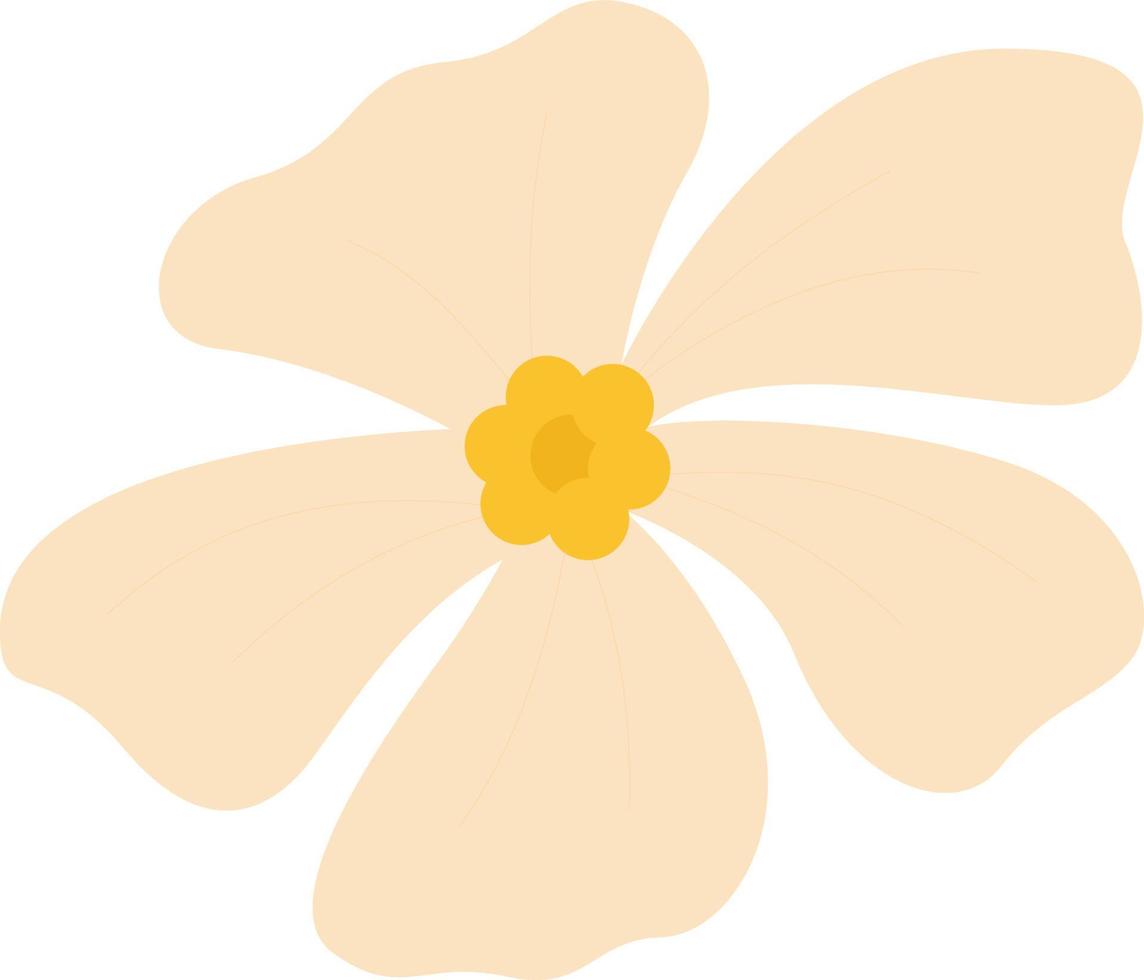 Simple Flower Illustration vector