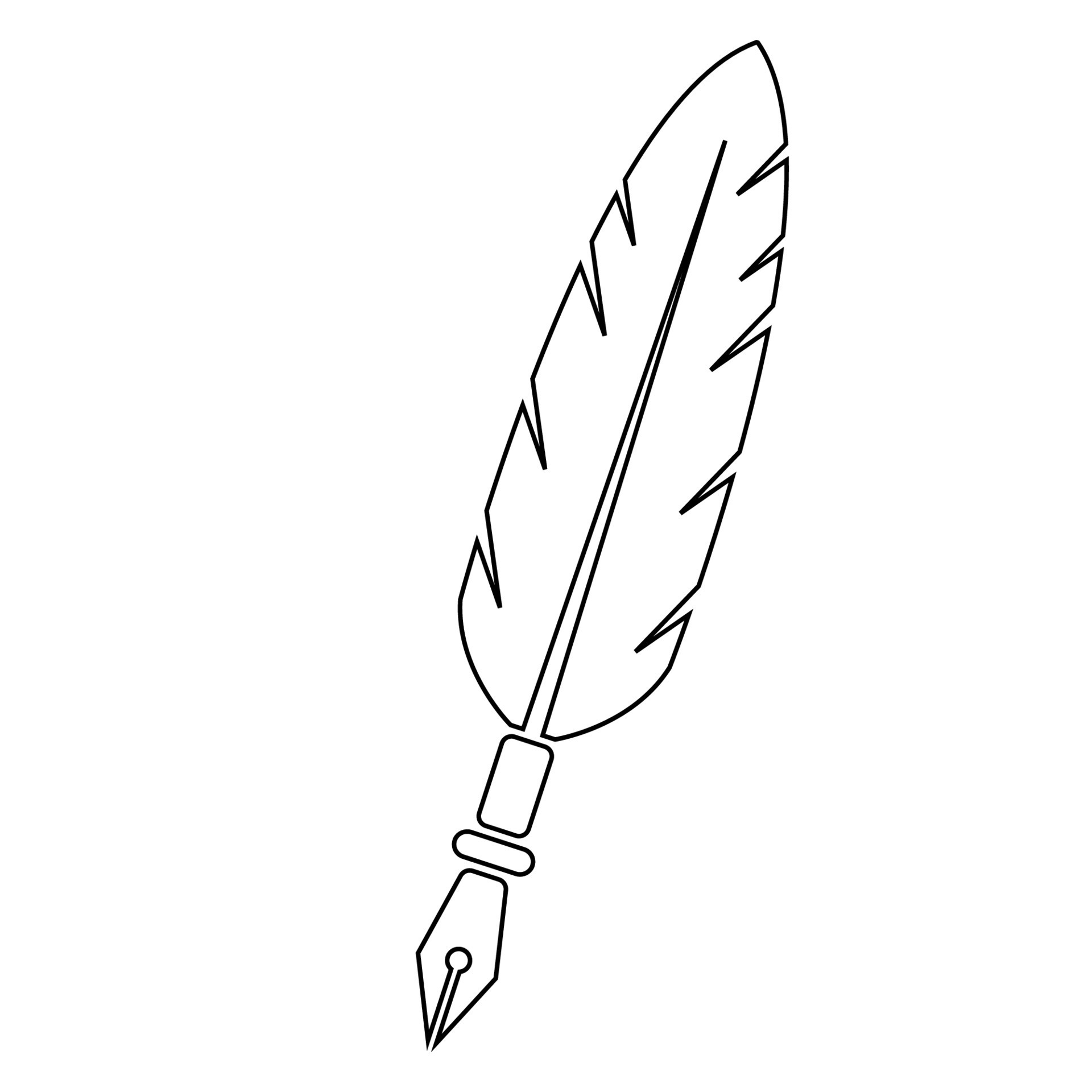 pen icon illustration vector 21687008 Vector Art at Vecteezy