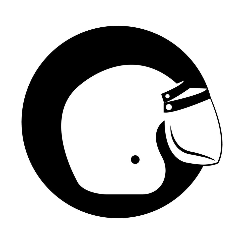 helmet icon illustration vector