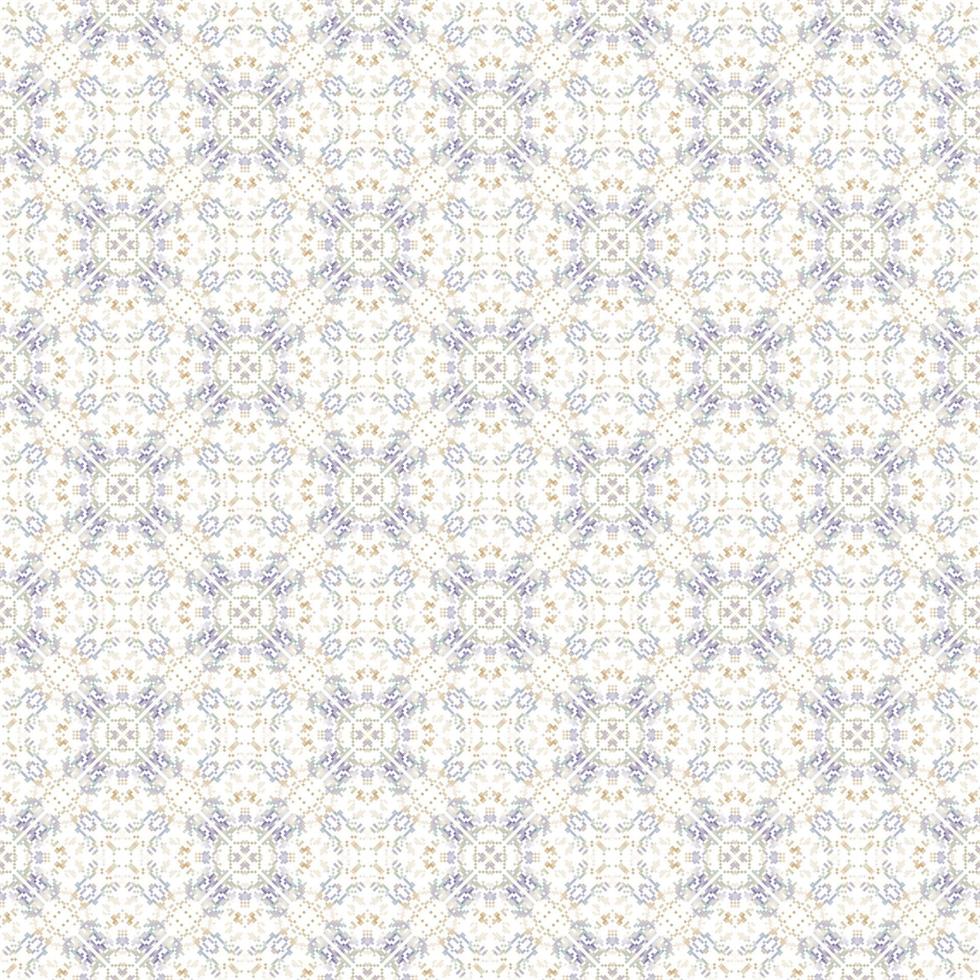 Decorative background made of small squares. The rich decoration of abstract patterns for construction of fabric or paper. vector