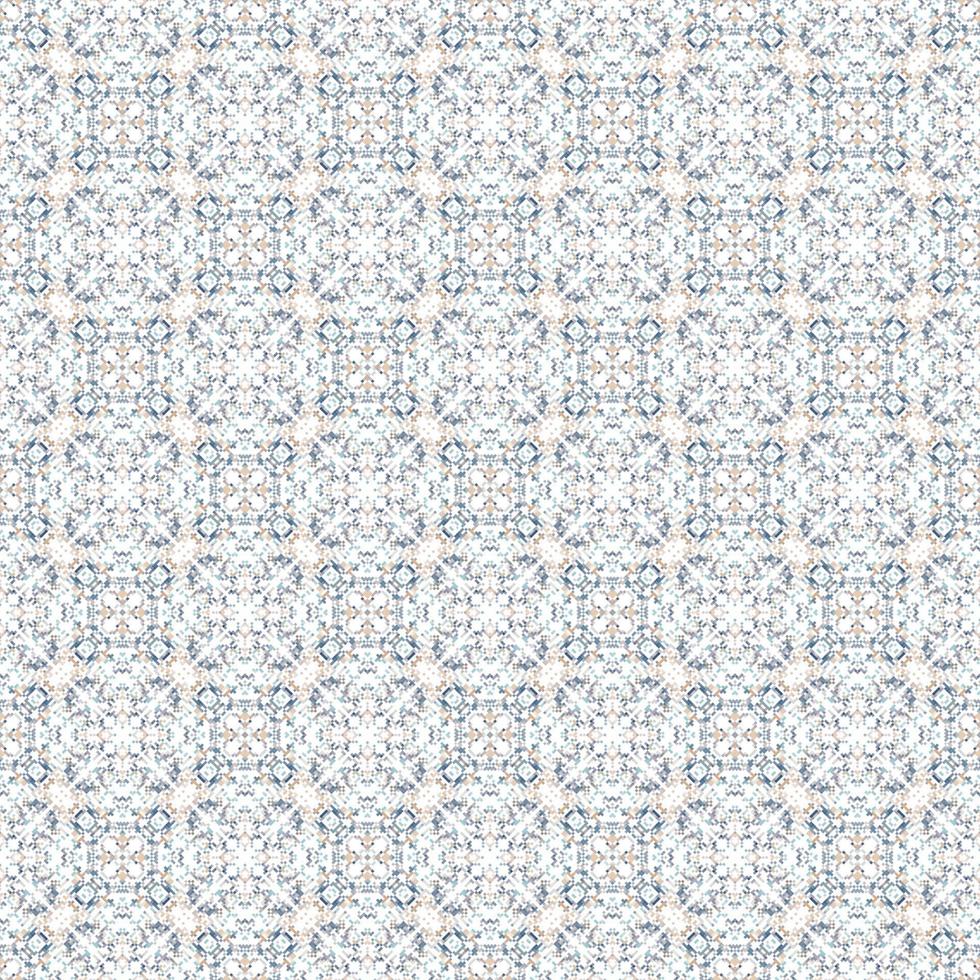 Decorative background made of small squares. The rich decoration of abstract patterns for construction of fabric or paper. vector