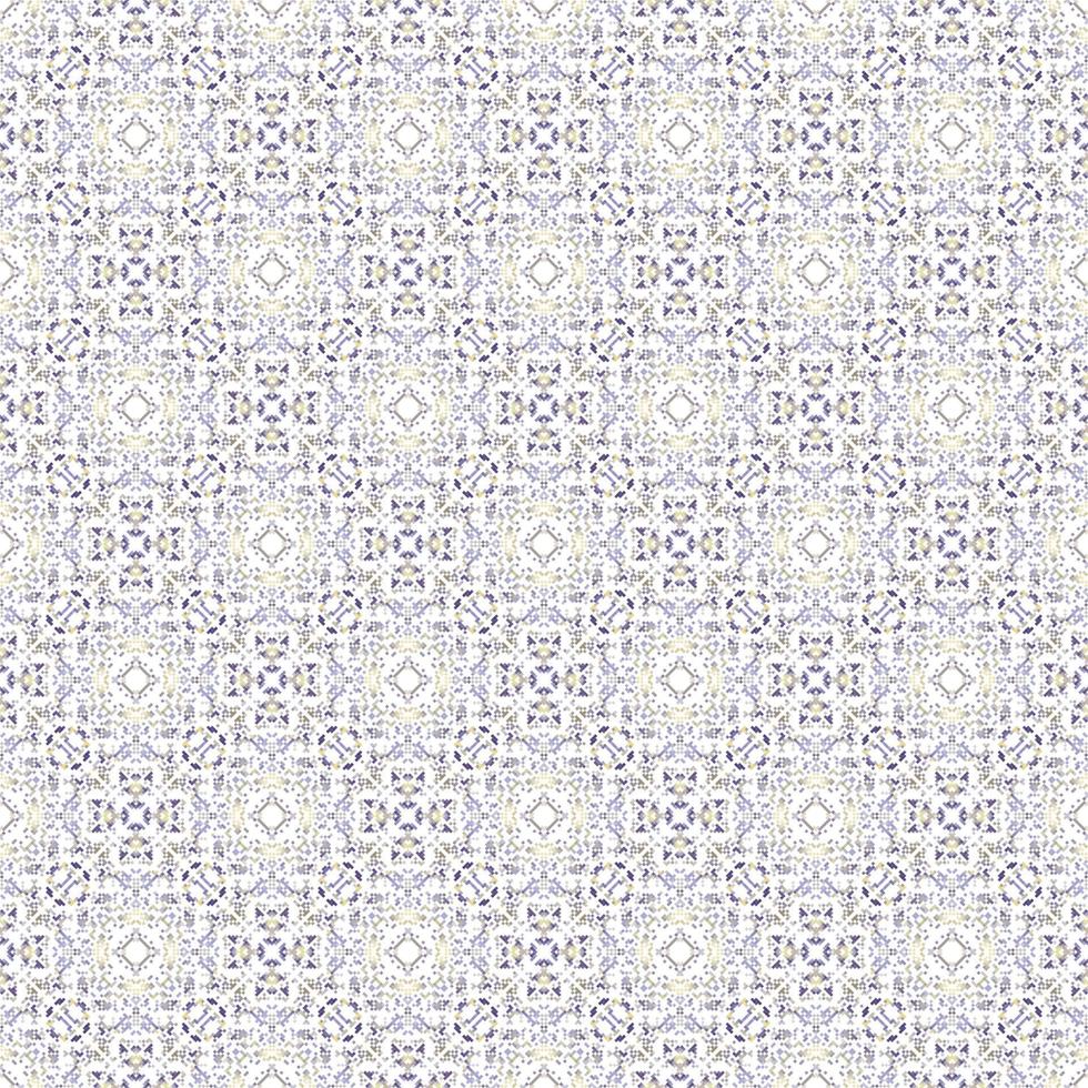 Decorative background made of small squares. The rich decoration of abstract patterns for construction of fabric or paper. vector