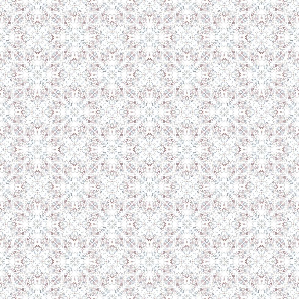 Decorative background made of small squares. The rich decoration of abstract patterns for construction of fabric or paper. vector