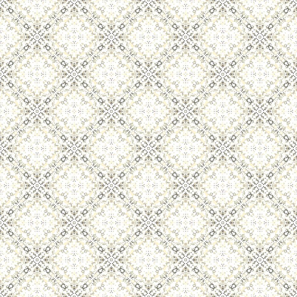 Decorative background made of small squares. The rich decoration of abstract patterns for construction of fabric or paper. vector