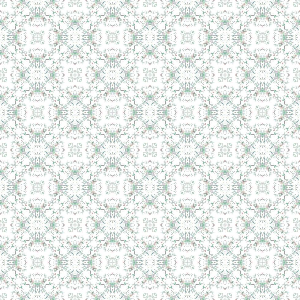 Decorative background made of small squares. The rich decoration of abstract patterns for construction of fabric or paper. vector