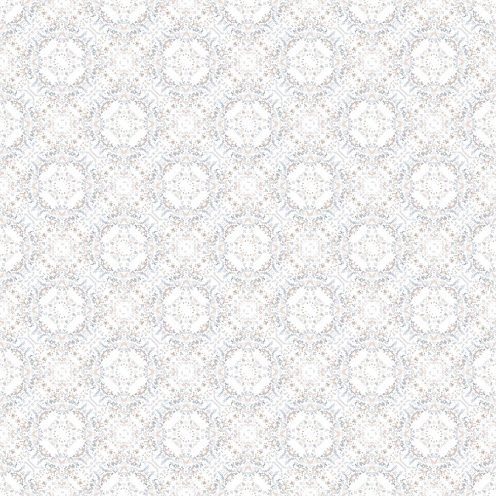 Decorative background made of small squares. The rich decoration of abstract patterns for construction of fabric or paper. vector