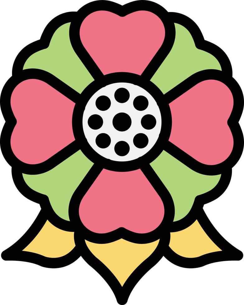 Flower Vector Icon Design Illustration