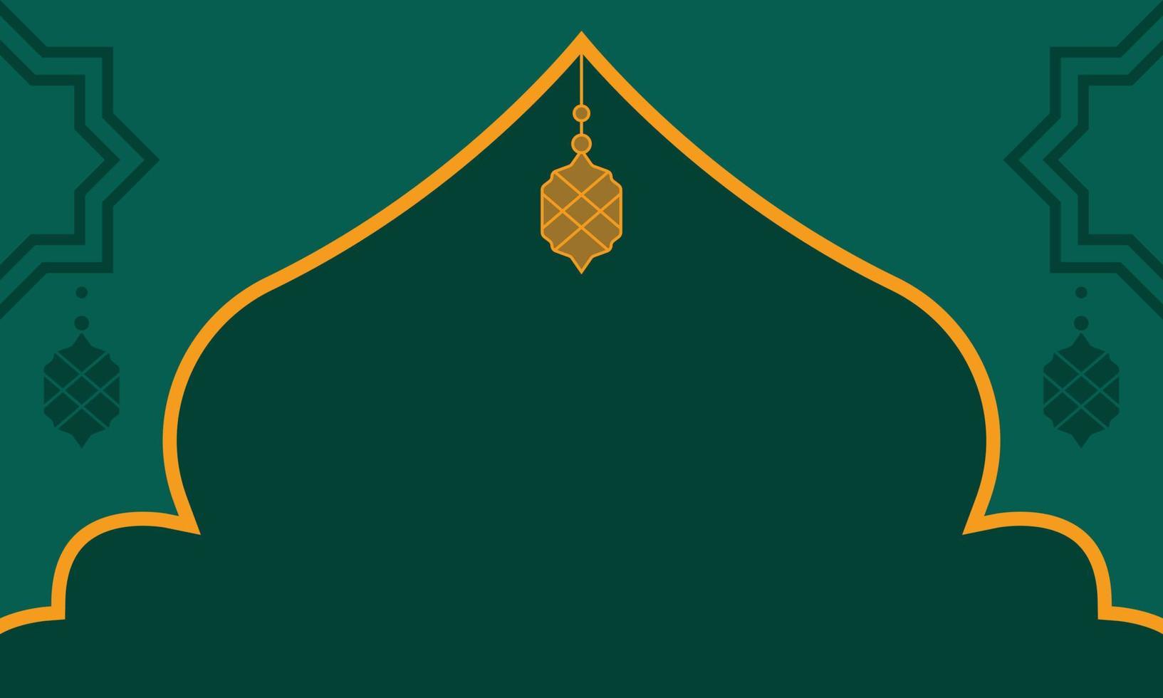 Islamic background ramadan kareem vector