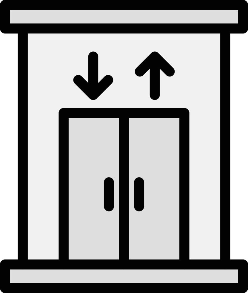 Elevator Vector Icon Design Illustration