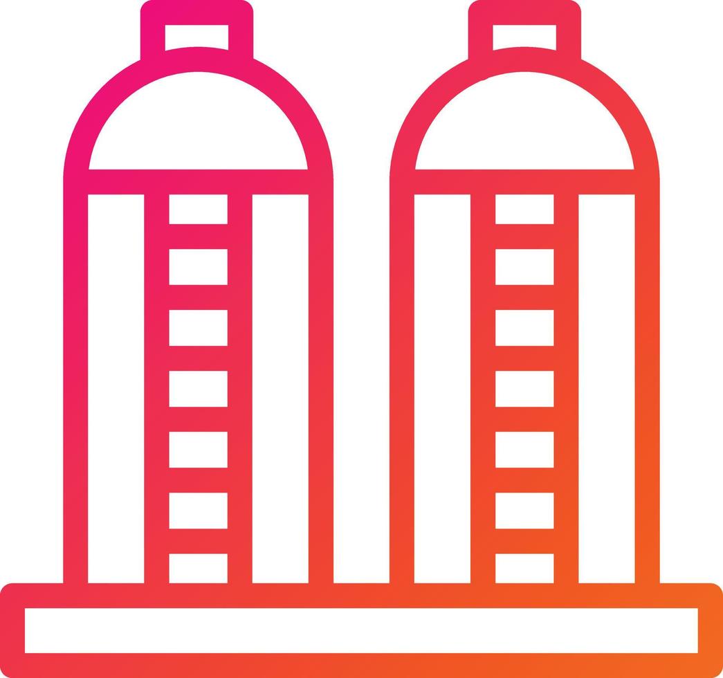 Silo Vector Icon Design Illustration
