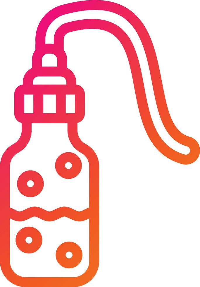 ilustración de diseño de icono de vector de botella de lavado