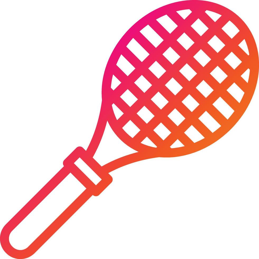 Tennis racket Vector Icon Design Illustration