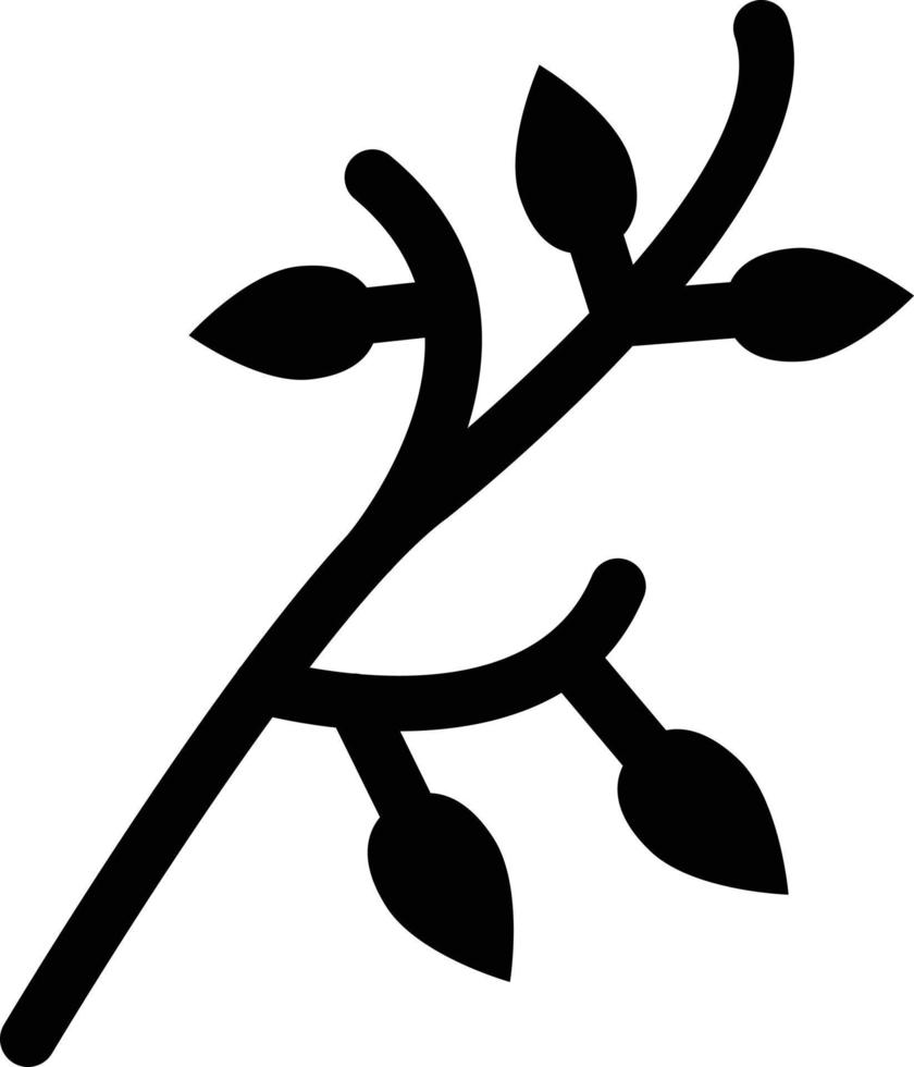 Branch Vector Icon Design Illustration