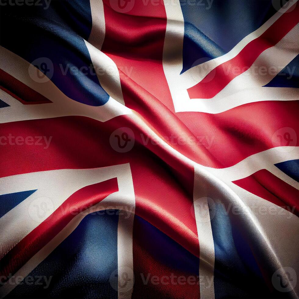 Official flag of the United Kingdom - image photo