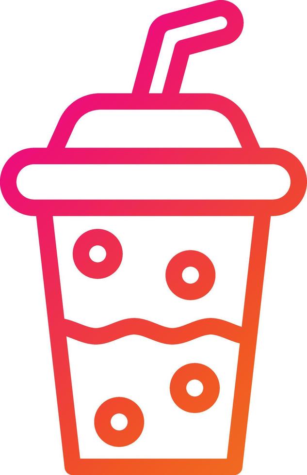 Plastic cup Vector Icon Design Illustration