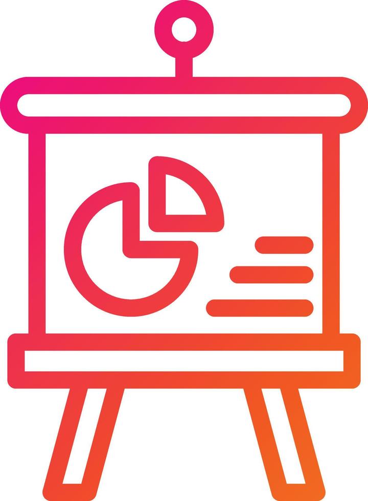 Presentation Vector Icon Design Illustration
