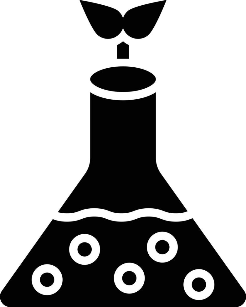 Flask Vector Icon Design Illustration