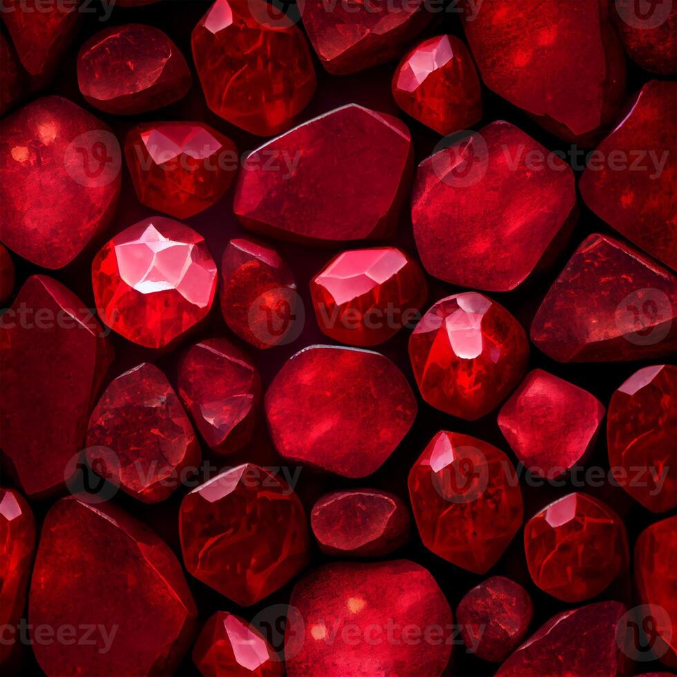 Red ruby stone texture background - image photo