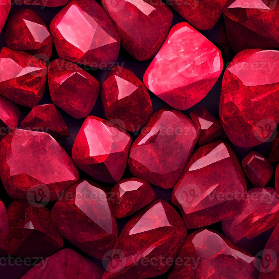 rojo rubí Roca textura antecedentes - ai generado imagen foto