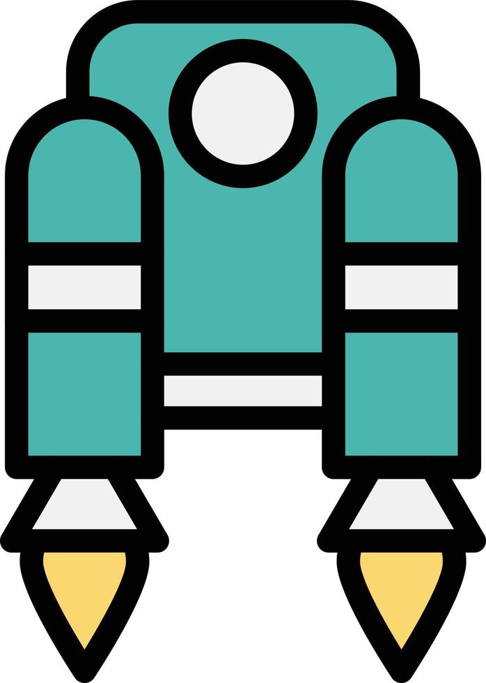 Jetpack Vector Icon Design Illustration