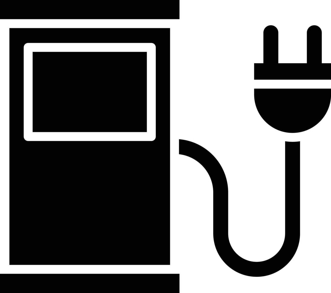 Charging station Vector Icon Design Illustration