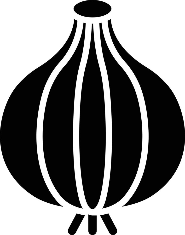 Onion Vector Icon Design Illustration