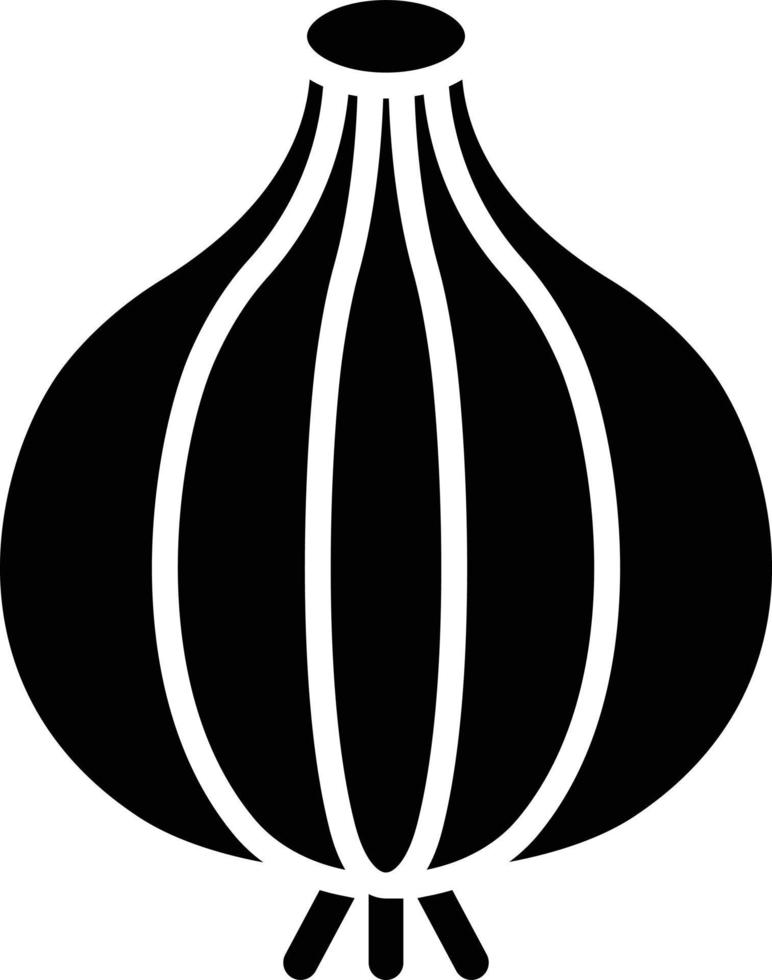 Onion Vector Icon Design Illustration