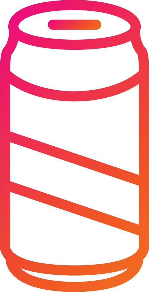 Can Vector Icon Design Illustration