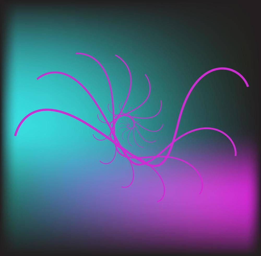 Abstract gradient background with purple tiny waves. vector