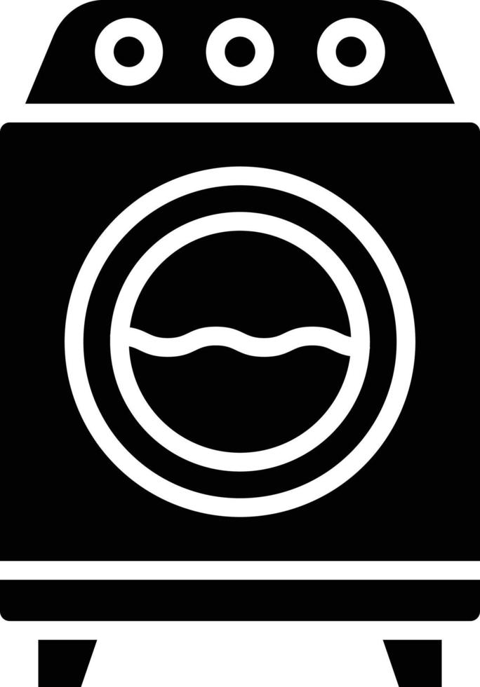 Washing machine Vector Icon Design Illustration