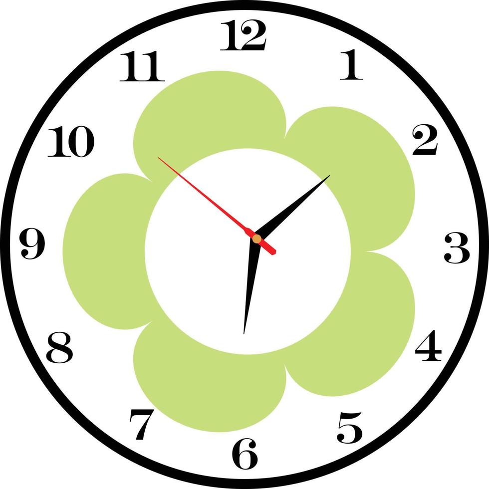 wall clock isolated on white Vector Time and Clock icon.Clocks icon collection design. analog clock icon symbol .Circle arrow icon.Vector illustration.