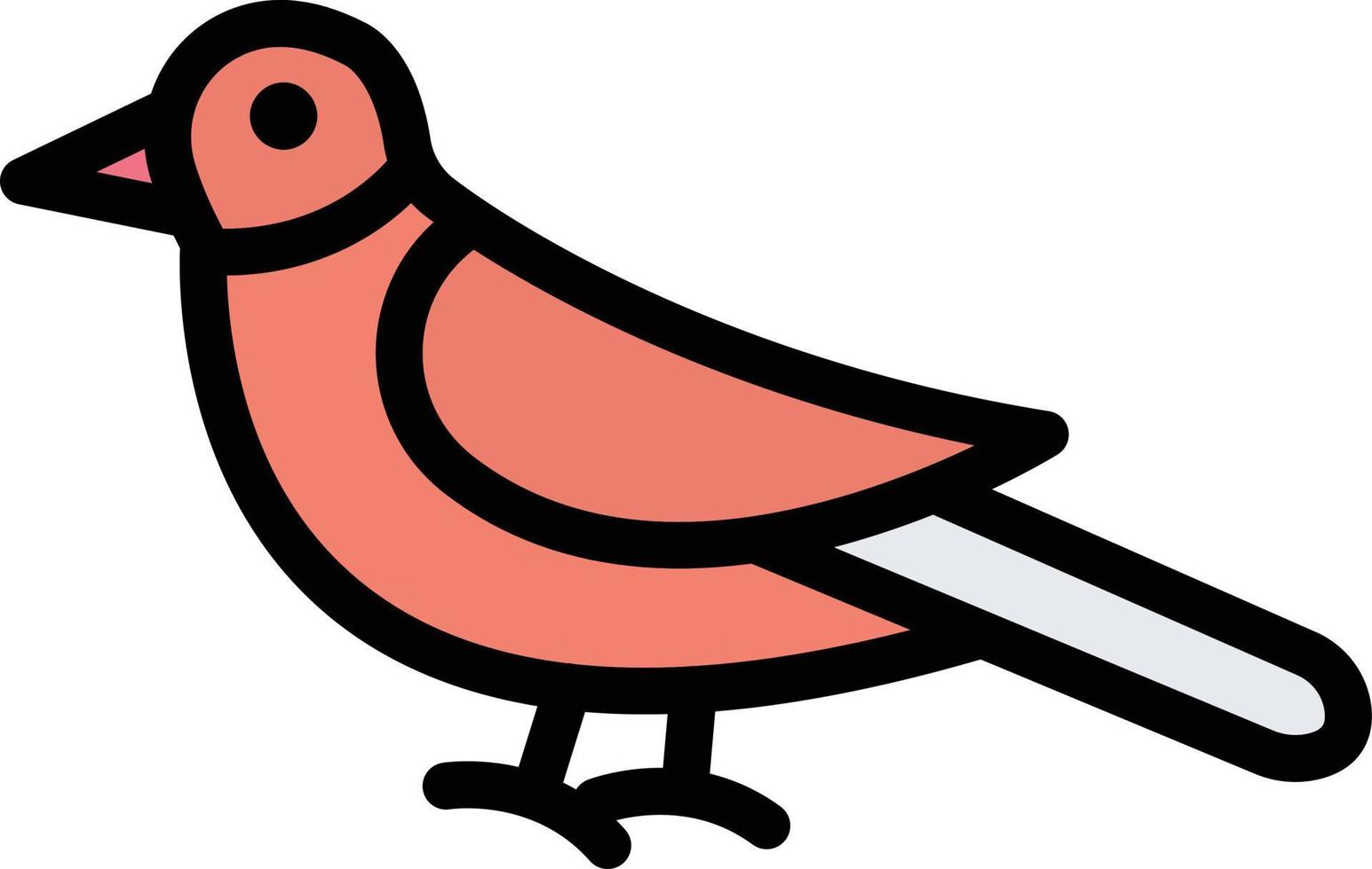 Bird Vector Icon Design Illustration