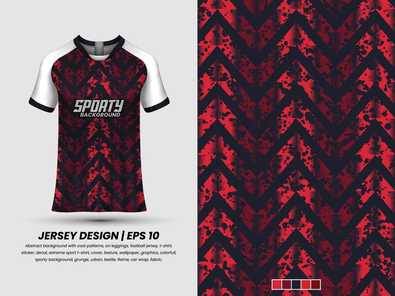 Soccer jersey design for sublimation, sport t shirt design, template