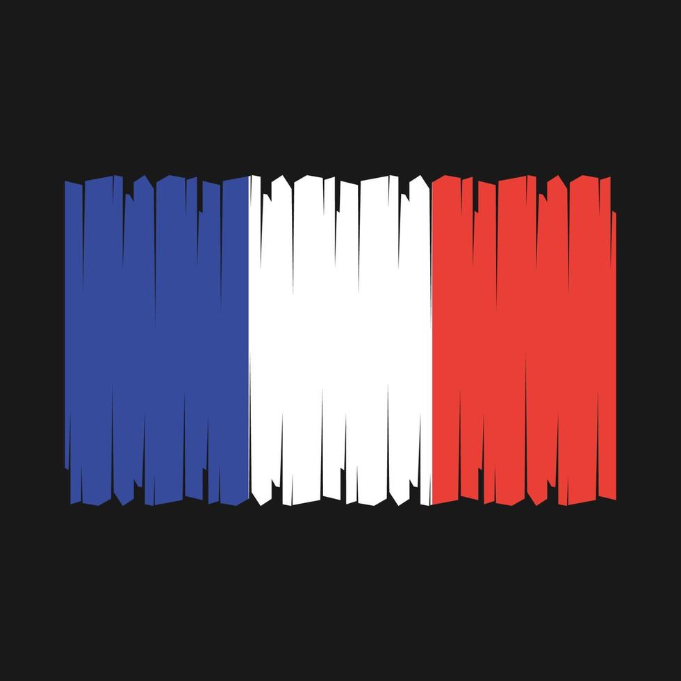 France Flag Vector