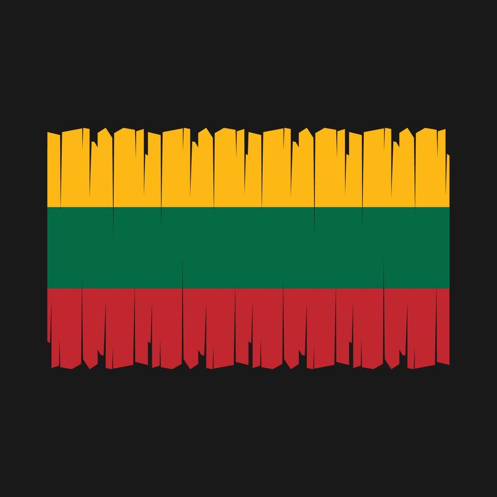 Lithuania Flag Vector