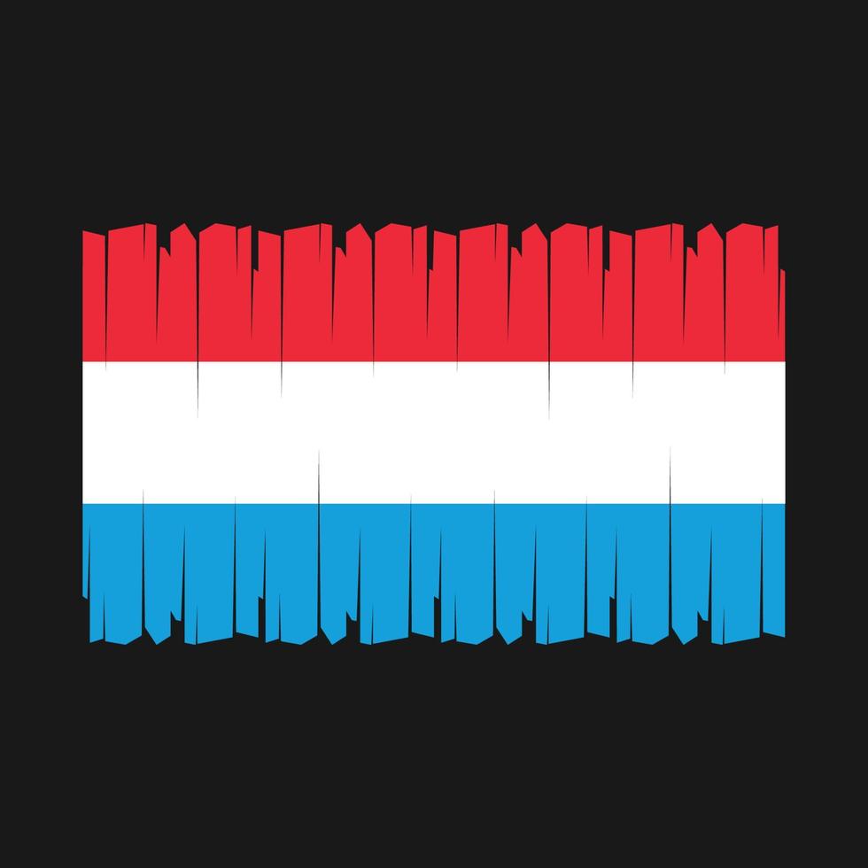 Luxembourg Flag Vector