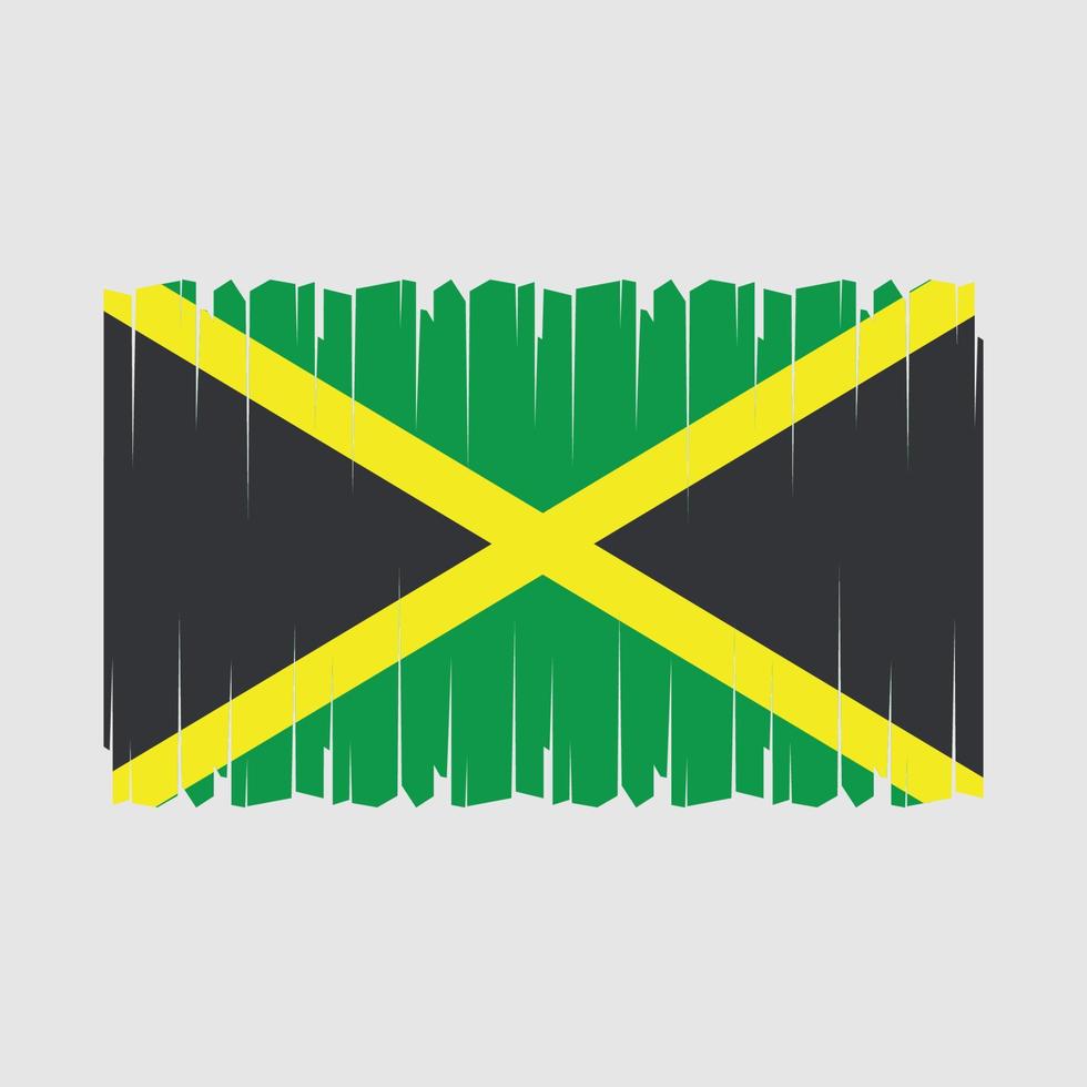 Jamaica Flag Vector