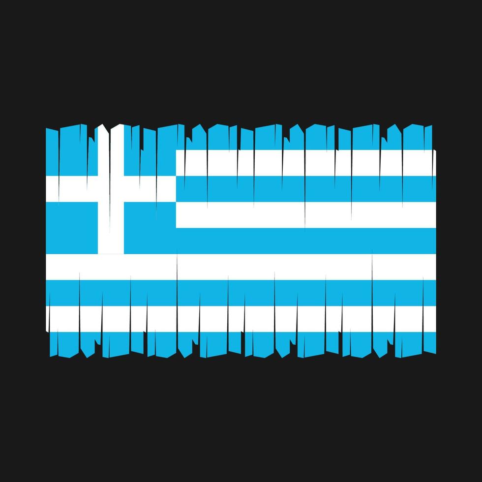 vector de bandera de grecia