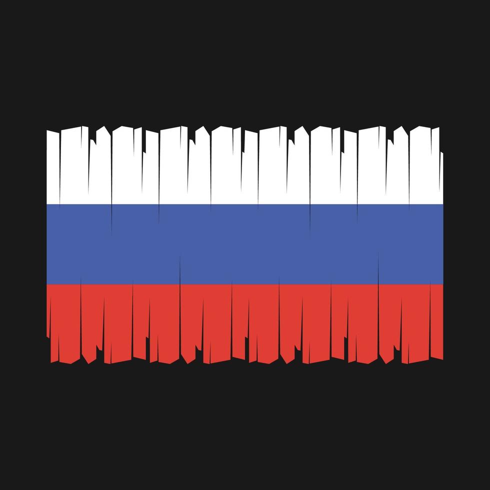 vector de bandera de rusia